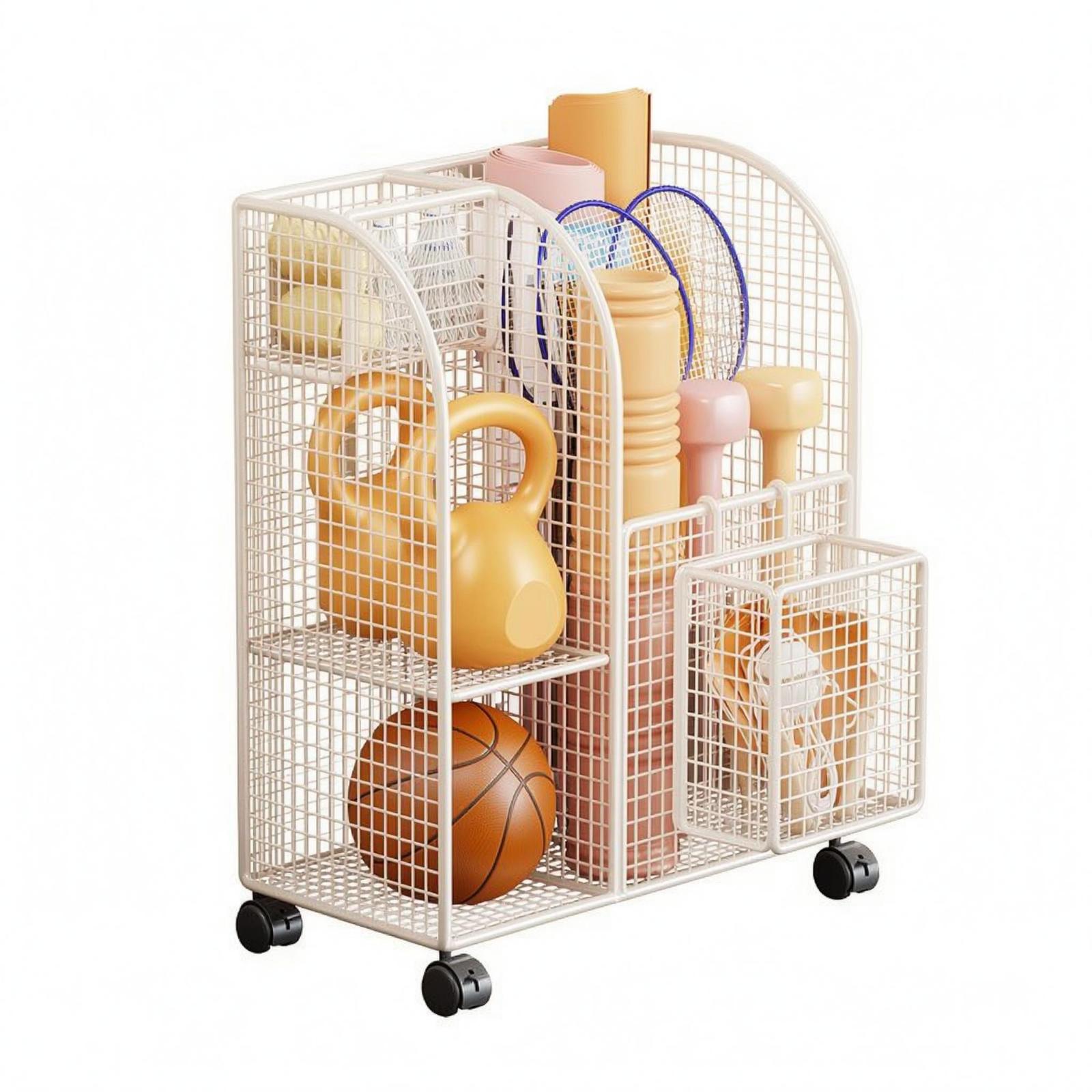 Yoga Mat - Rack Compatto in Ferro per l'Organizzazione