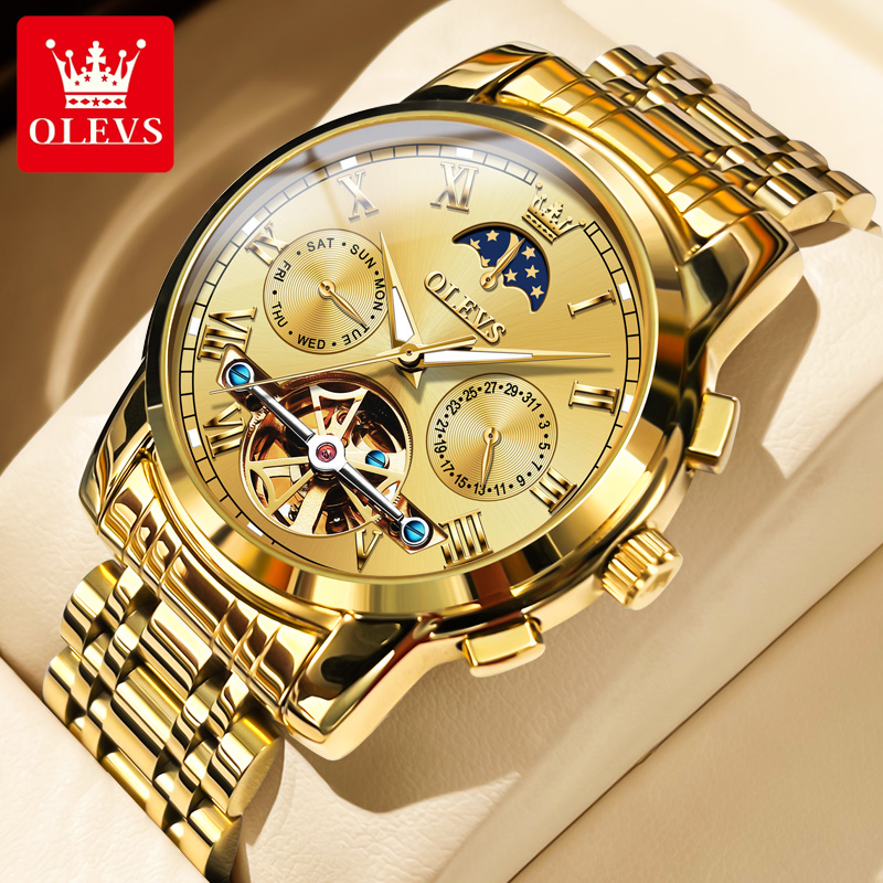 OLEVS 6617 Orologio meccanico  - Resistance Band recensione e prezzo