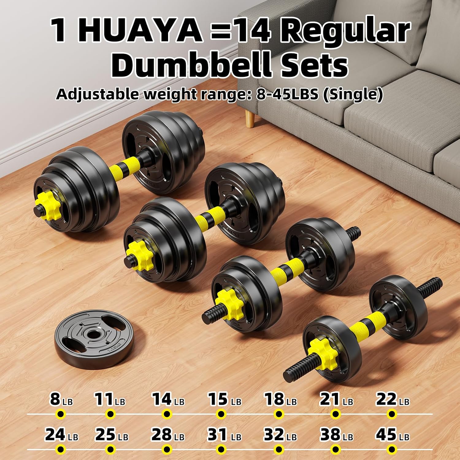 Set di manubri regolabili, pes - Dumbbell Set recensione e prezzo