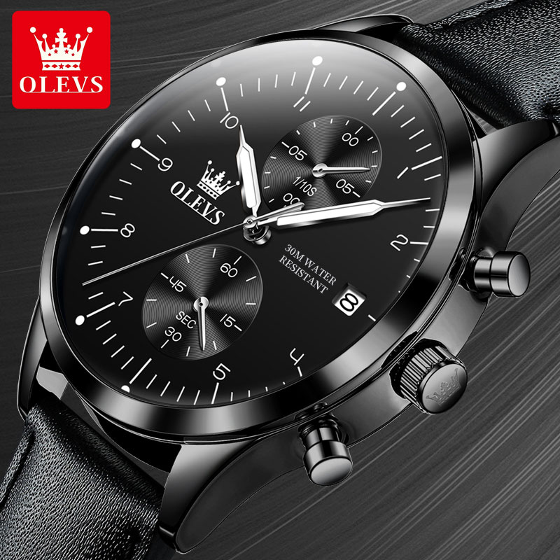 OLEVS 2880 Orologio da Uomo Ca - Resistance Band recensione e prezzo