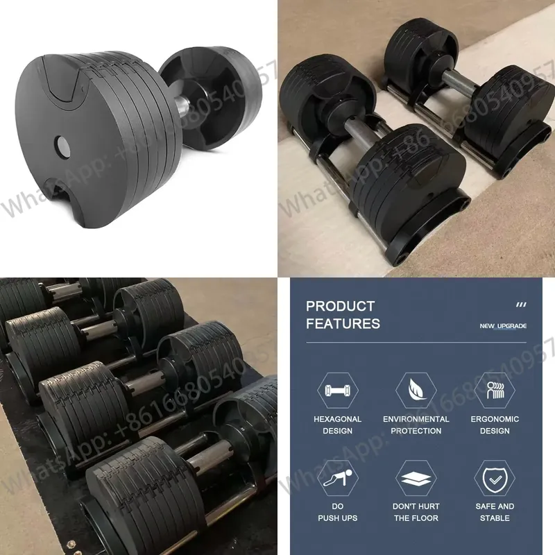 Set di manubri regolabili da 2 - Dumbbell Set recensione e prezzo