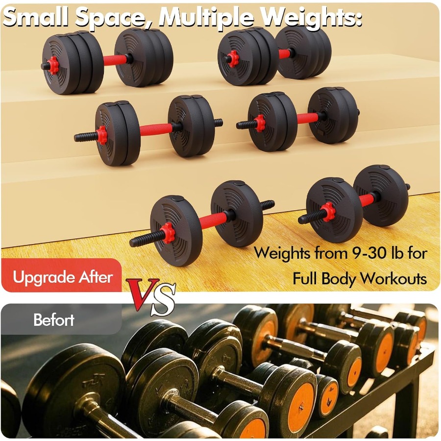 Set di manubri regolabili, set - Dumbbell Set recensione e prezzo