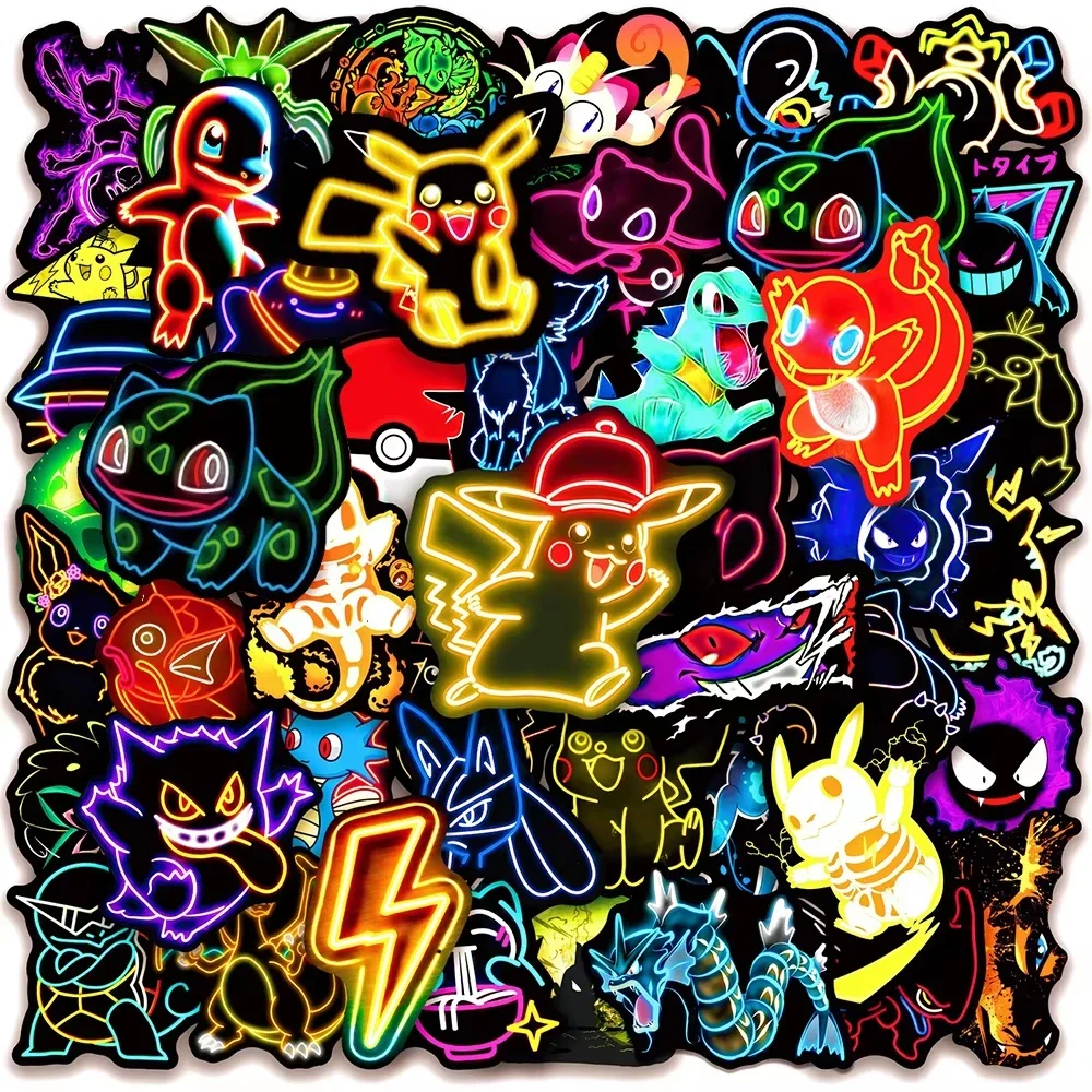 100 adesivi Pokémon neon imper - Skateboard recensione e prezzo